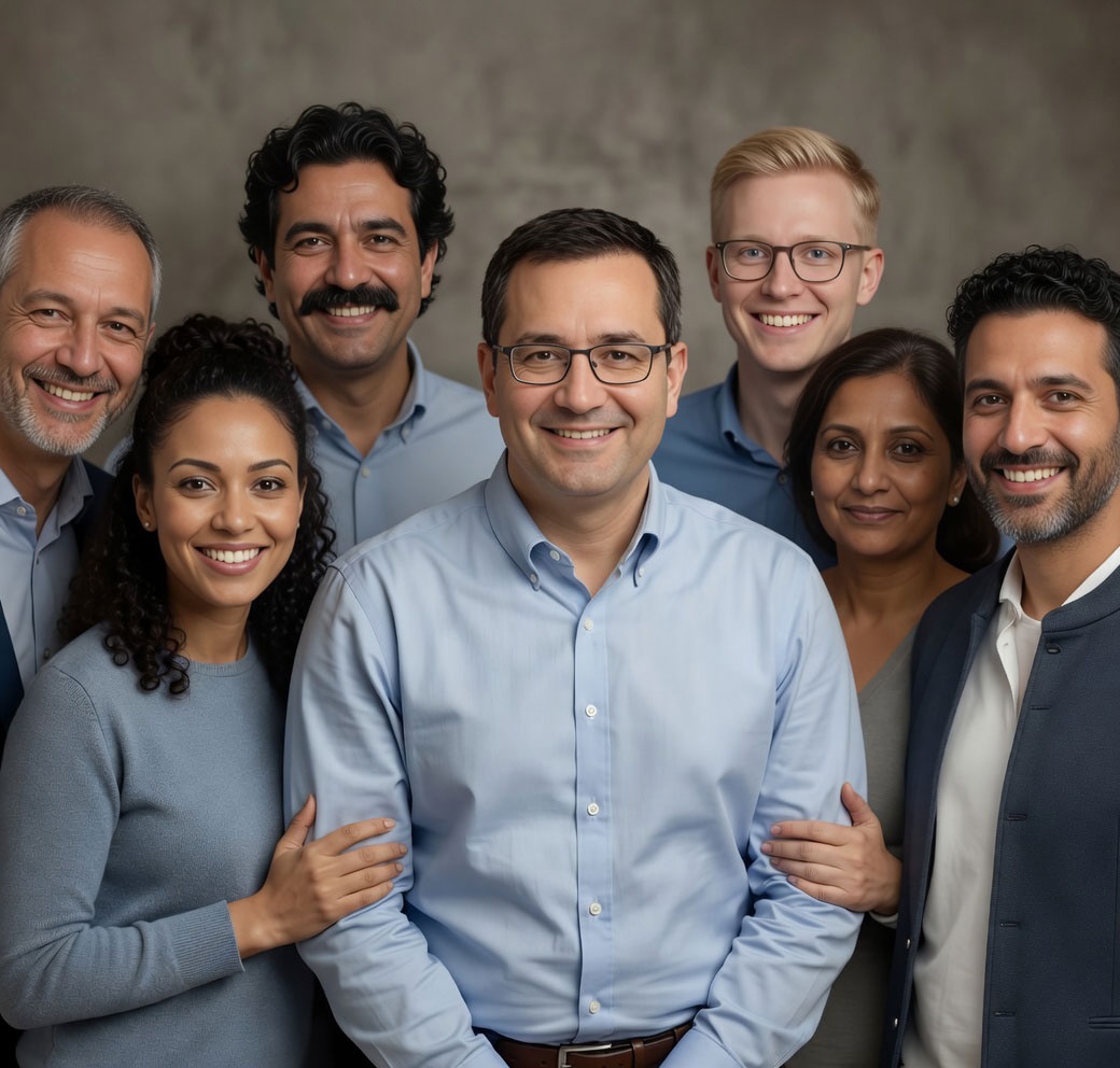 Elio Artuso e il team di Incontri Over 50